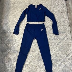 BOTH Gymshark vital seamless Crop Top and Leggings